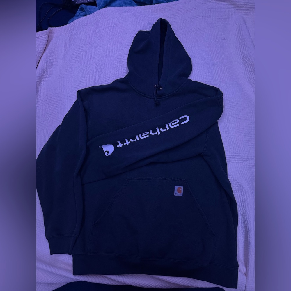 Carhartt Navy Men's Hoodie Sweater